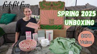 Fabfitfun Subscription Box Spring Unboxing 2025