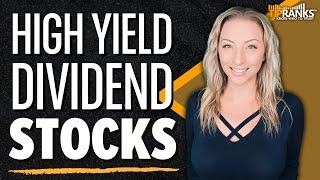 3 High Yield Dividend Stocks that Analysts Rate a "Strong Buy!" +9% Dividend Yields!!