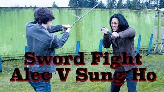 Sword Fight - Alec Versus Sung Ho