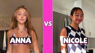 Anna Shumate Vs Nicole Laeno TikTok Battle