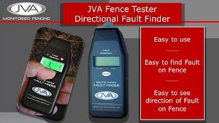 JVA FENCE TESTER-FAULT FINDER EASY TO USE