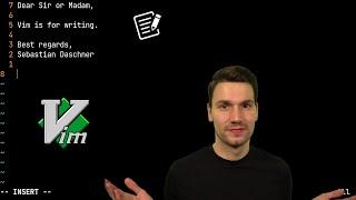 How I'm Using Vim for Everyday Writing