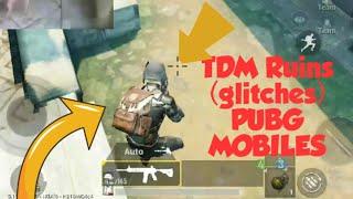 Pubg glitches Only0.001% people know this tricks in Ruins TDM in pubg mobile spawn Area Tips Tricks