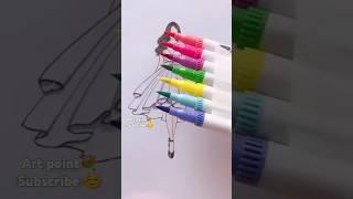 Very creative and good  #doll #viralvideo #sketching #popular #art #artpoint #craft #drawing