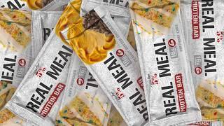 NEW! REAL MEAL Bars - FROM REAL FOOD SOURCES (of course!) #ProteinBars #richpiana #5percentnutrition