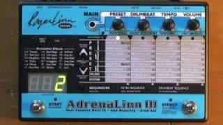 AdrenaLinn III Guitar Multi Effects Pedal - Basic Operation