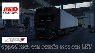 MET DE SCANIA OPPAD MET EEN LKV IN PROMODS Truckersmp G29