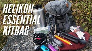 Helikon Essential Kitbag: Bushcraft & EDC Bag - Compact Carrying Option