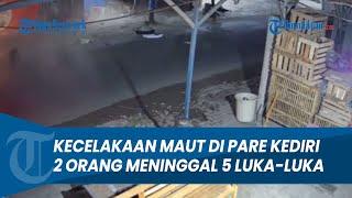 DETIK-DETIK Kecelakaan Maut 2 Tewas Karena Motor dan Mobil Bertabrakan