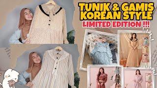 SHOPEE HAUL TUNIK DAN GAMIS KOREAN STYLE !!! LIMITED EDITION