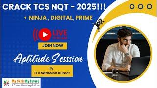 TCS NQT - APTITUDE SESSION_3 | Previous Year Questions | By Satheesh sir