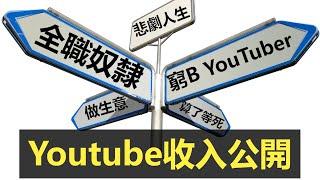 Youtuber收入公開｜香港小頻道一個月賺幾錢？現在入行得唔得？點先拎到錢？【附繁簡字幕】