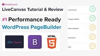 LiveCanvas Full Tutorial & Review | Pure HTML & CSS, Bootstrap WordPress Builder