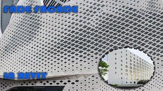 fade facade in Revit -parametric  facade in revit without dynamo