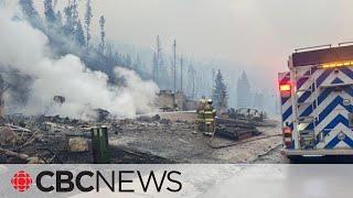 Buildings in Jasper in ashes as 'monster' wildfire spans 36,000 hectares