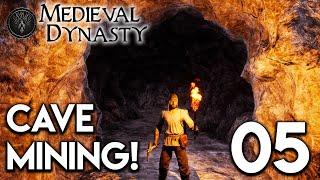 Medieval Dynasty Lets Play - Cave Mining! E5