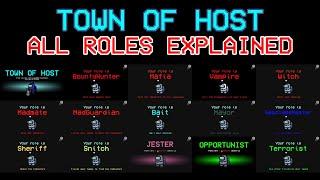 Among Us Town of Host || ALL ROLES EXPLAINED