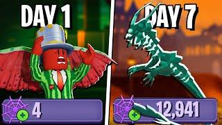 I Survived 7 Days In The 2022 Halloween Event! - ROBLOX Dragon Adventures