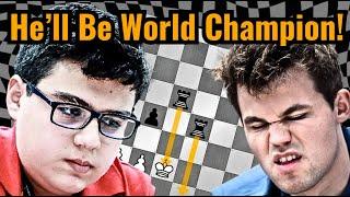 13 yr Old Chess Genius CRUSHES Magnus Carlsen 4 Times! "Its Unbelievable"