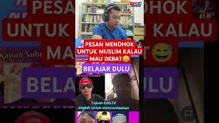 PESAN MENOHOK DARI NETIZEN UNTUK ISLAM KALAU MAU MASUK ROOM EDIS TV