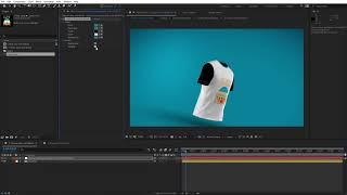 Animated T-shirt Mockup After effect Free Templates Download file in description
