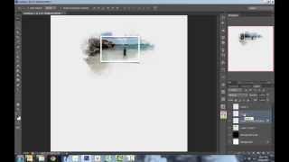 Photoshop Tutorial: Making a frame and adding a warped shadow (Digital Scrapbooking)