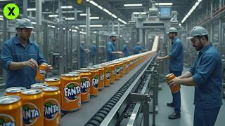 Así se Fabrica la FANTA | ¿CÓMO se HACE la bebida MÁS CONSUMIDA del Mundo? 