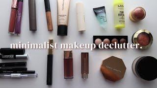 Decluttering My Minimalist Makeup Collection 