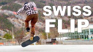 SWISS FLIP (New Skateboard Trick 2021)