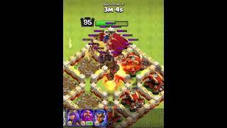 Max Scatershot Vs Max Heros #clashofclans #cocclangames #coc #youtube #shorts