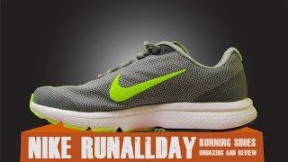 Nike | RUNALLDAY | Running Shoes For Men | Grey | Review