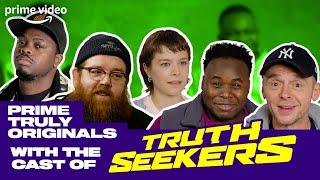 The Cast of Truth Seekers Answer Sideman's Truly Original Supernatural Questions | Prime Video