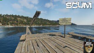 SCUM Tutorial | How to build flying foundation and bridges in 2022