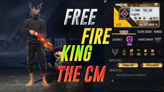 FREE FIRE BEST PLAYER THE CM || MY INSPIRATION || ONE OF THE BEST PLAYER || THE CM SHORT VIDEO ||