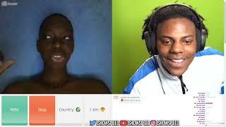 Kenyan trolls ishowspeed on Omegle 