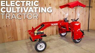 The Future of Farming: Meet the Tilmor Super E Electric Cultivating Tractor