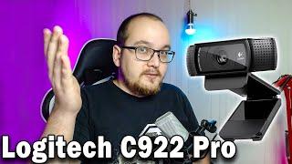 Logitech c922 best streamer webcam  OBS setup, proper lighting, review