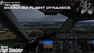 First Time Landing the Heavy Divion 78X MOD | MSFS 2020 | 787-10 Landing in Dusseldorf |