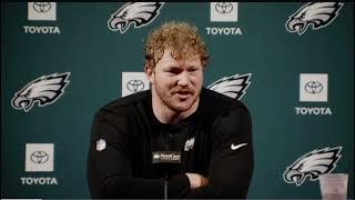 EAGLES Cam Jurgens on replacing Jason Kelce