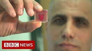 Scientists unveil '3D-printed heart' - BBC News