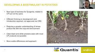 Potato Science Live Biostimulants (QUANTIS) Webinar 2021