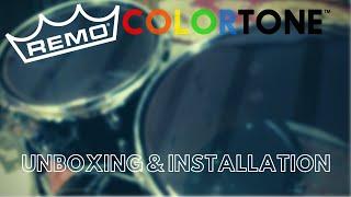 Remo Colortone: Unboxing & Installation (Smoke Finish)