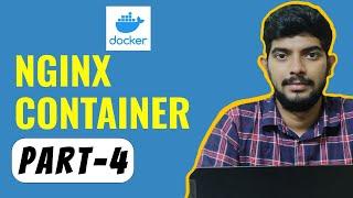 Creating Custom Image of Dockerfile for NGINX Container with HTML Website