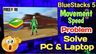 BlueStacks 5 High Sensitivity Problem Solve In 2022 | Free Fire Max Settings