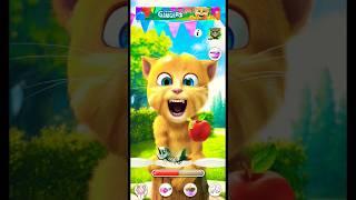 Talking Ginger eating healthy fruits and vegetables #gaming