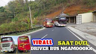 VIRAL ‼️Sugeng Rahayu bus driver goes berserk in VS Primajasa duel