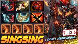 SingSing Huskar - NO MANA OWNAGE - Dota 2 Pro Gameplay [Watch & Learn]