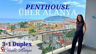 MEER-BURG-STADTBLICK! EXKLUSIVE PENTHOUSE WOHNUNG IN CIKCILLI/ALANYA | 275.000 € #immobilien #alanya