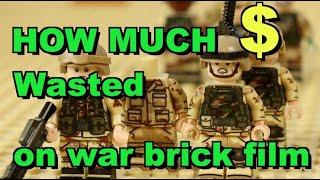 How mush $ wasted on my LEGO Iraq war animation?