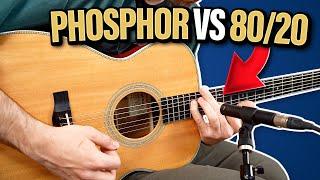 Phosphor Bronze vs. 80/20 Bronze Acoustic Guitar String Comparison